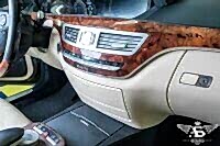 Детейлинг салона Mercedes